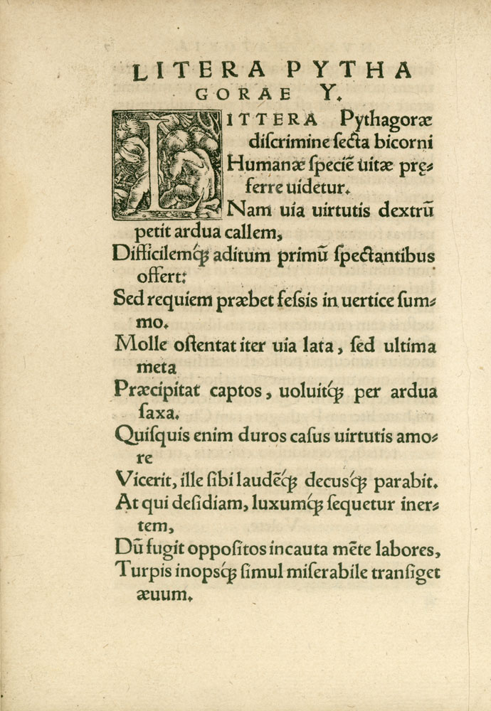 Lactantius Litera Pythagorae