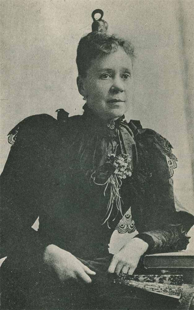 Eliza Nicholson (1849-1896). From James Henry Harrison, Pearl Rivers, Publisher of the Picayune. New Orleans: Tulane University, 1932.