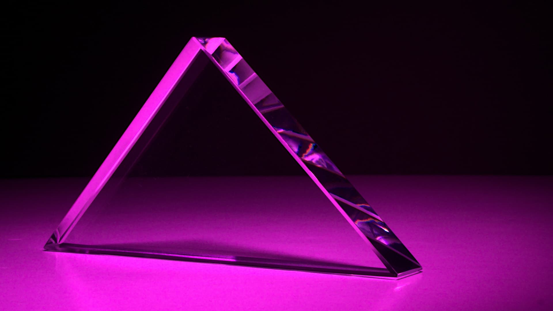 Glass triangle
