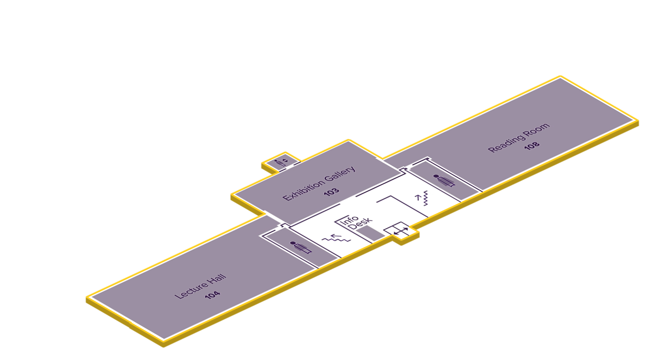 Hill Memorial Library Isometric Map