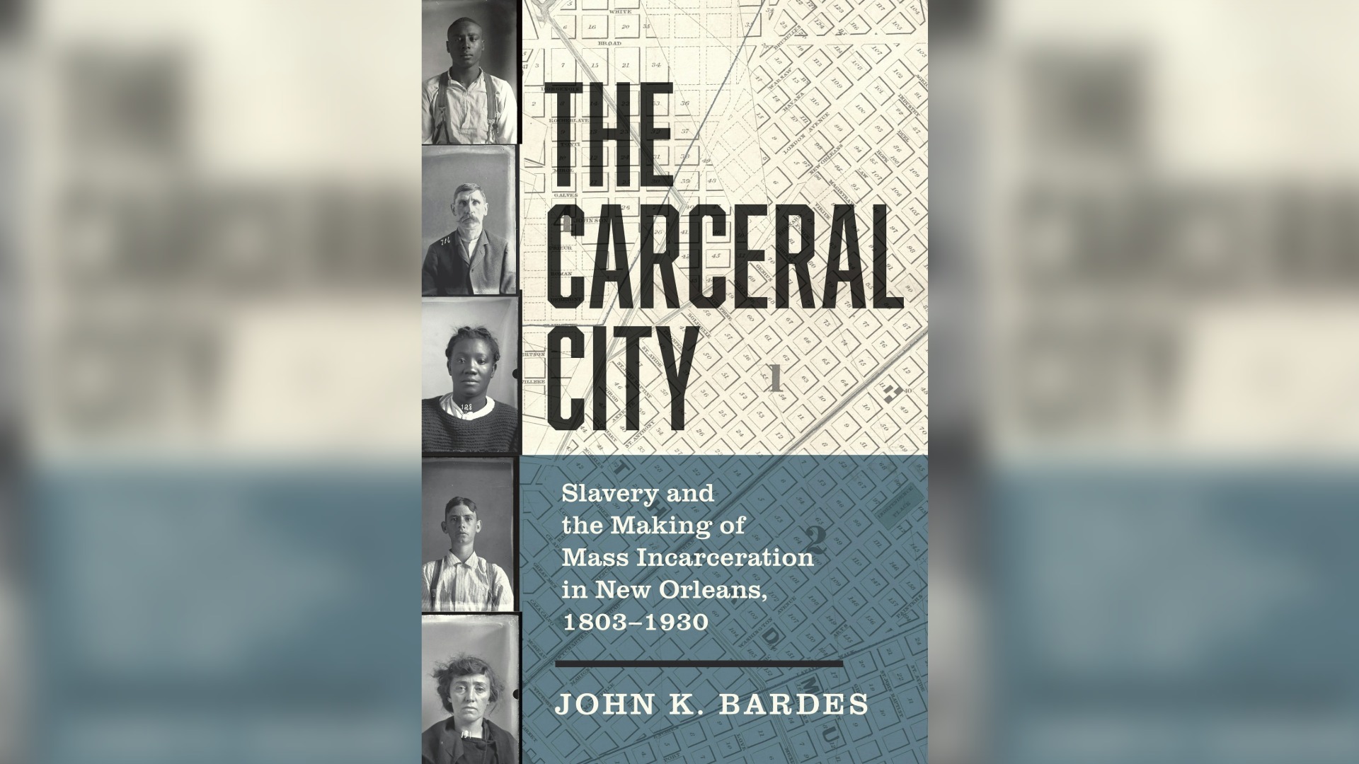 cover of the book, The Carceral City