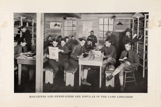 World War I camp library