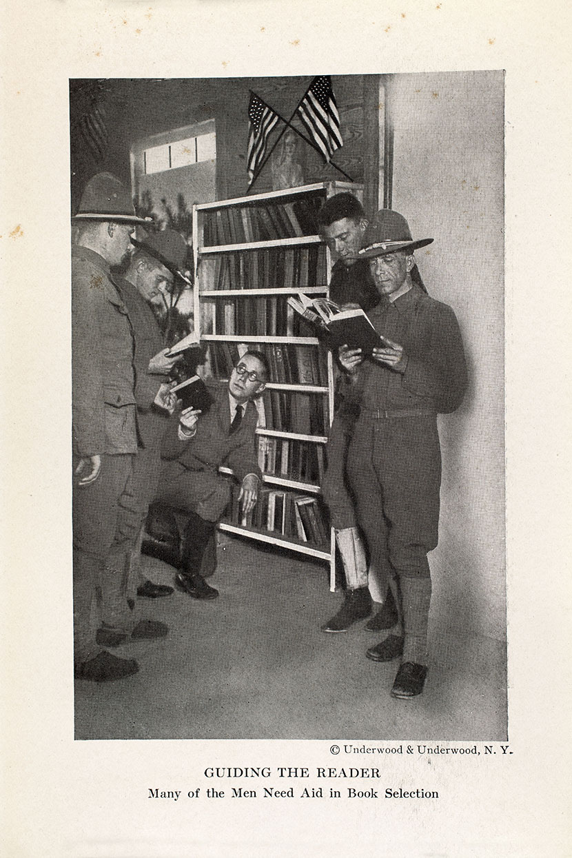 World War I camp library