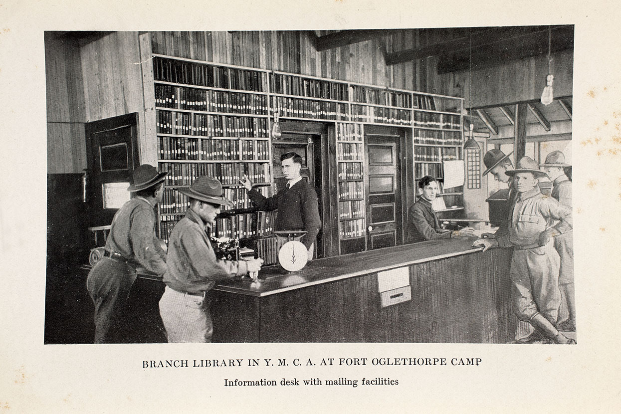 Fort Oglethorpe World War I camp library