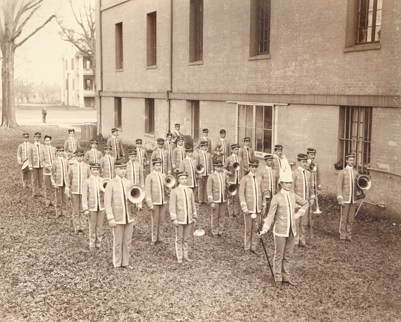 LSU Cadet Band, c. 1900, LSU Photograph Collection, University Archives