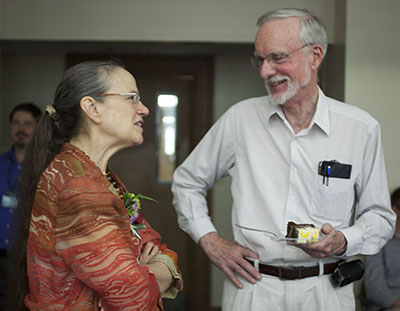 Elaine Smyth's retirement reception