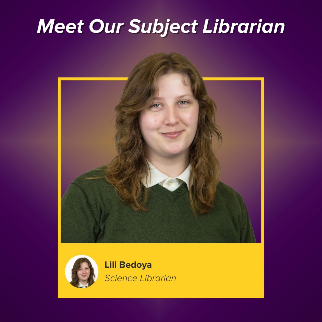 Meet Our Subject Librarian: Lili Bedoya, Science Librarian