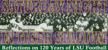 Saturday Night in Tiger Stadium banner